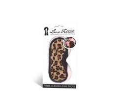  Lux Fetish Peek-a-boo Love Mask Leopard 
